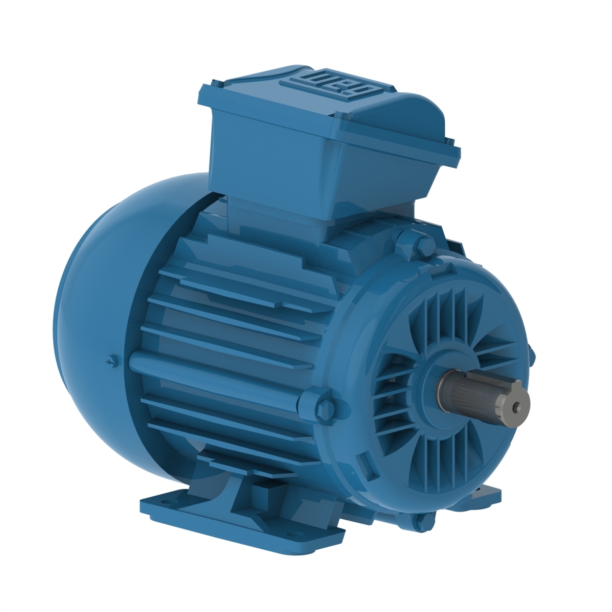 5.5kw, 3 Phase, 6 Pole (1000rpm), Weg Motor, Frame 132M, Aluminium, IE3